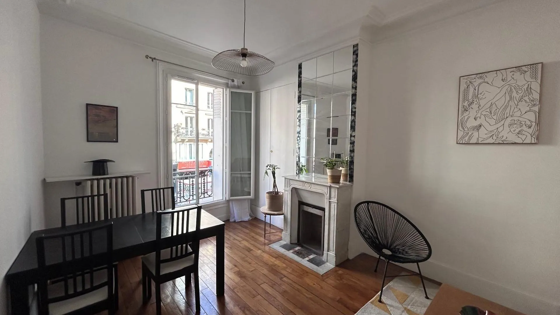 ホームステイ Logement 4 Personnes Porte Saint Martin パリ